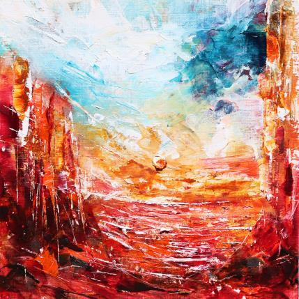 Painting Arizona sunset 2 by Reymond Pierre | Painting Figurative Oil Landscapes, Nature