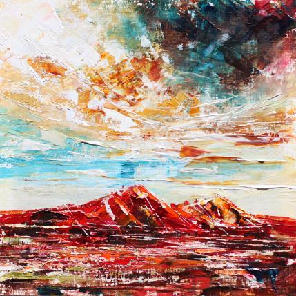 Painting Sedona Airport Mesa view 5 by Reymond Pierre | Painting Figurative Oil Landscapes, Nature