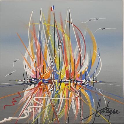 Peinture Avec toi par Fonteyne David | Tableau Figuratif Acrylique