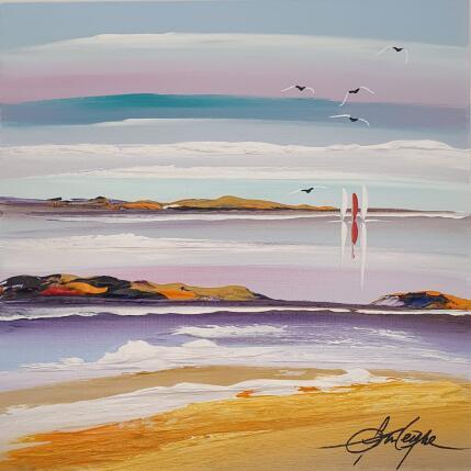 Peinture Au Touquet la plage par Fonteyne David | Tableau Figuratif Acrylique