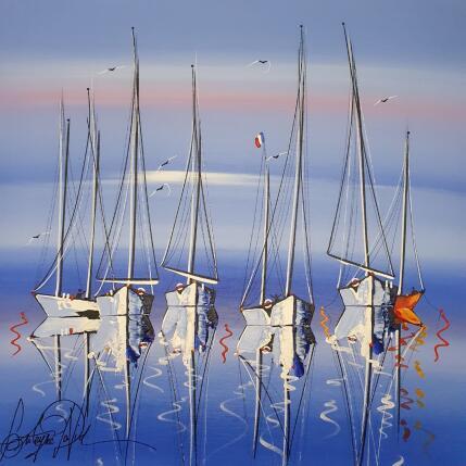 Peinture J'oublie tout ici par Fonteyne David | Tableau Figuratif Acrylique