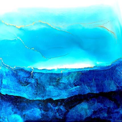 Peinture Poésie marine par Depaire Silvia | Tableau Abstrait Acrylique Marine, Minimaliste, Paysages