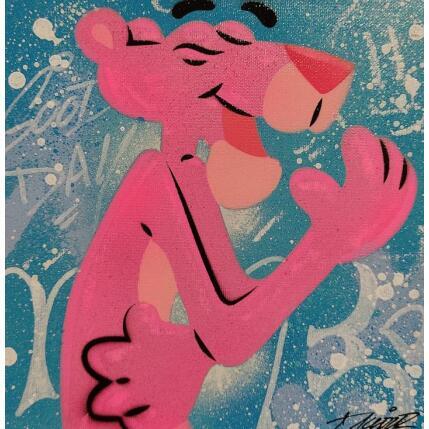 Painting Pink Panther by Kedarone | Painting Pop-art Acrylic, Graffiti Pop icons