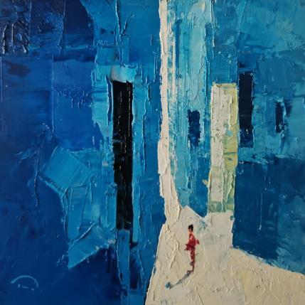 Peinture 5 Minuts... par Tomàs | Tableau Abstrait Huile Scènes de vie, Société, Urbain