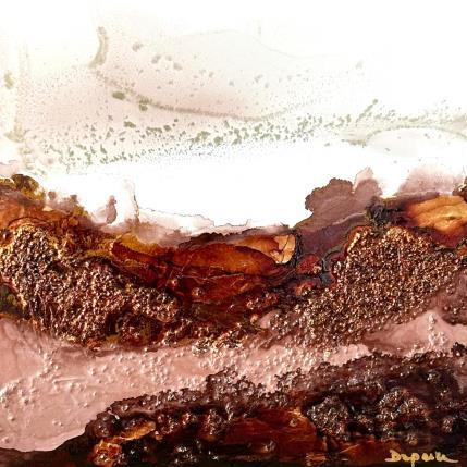 Painting Moka mousse 2402 by Depaire Silvia | Painting Abstract Acrylic Landscapes, Minimalist