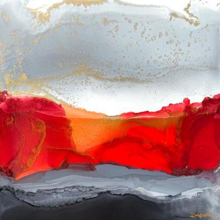 Painting Poesie florale 2416 by Depaire Silvia | Painting Abstract Acrylic Black & White, Landscapes, Minimalist, Pop icons