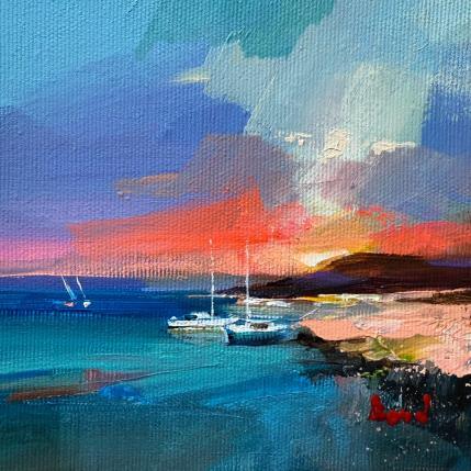 Painting The Fluidity of Calm by Bond Tetiana | Painting Figurative Oil