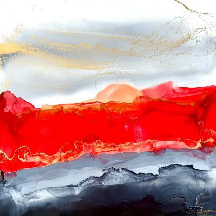 Painting 2440 Poésie Florale by Depaire Silvia | Painting Abstract Acrylic Landscapes, Minimalist