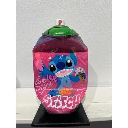 Sculpture Stitch Ice Cream par Kedarone | Sculpture Pop-art Acrylique, Graffiti Icones Pop