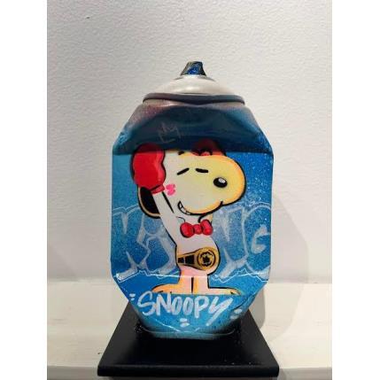 Sculpture Snoppy Box king  par Kedarone | Sculpture Pop-art Acrylique, Graffiti Icones Pop