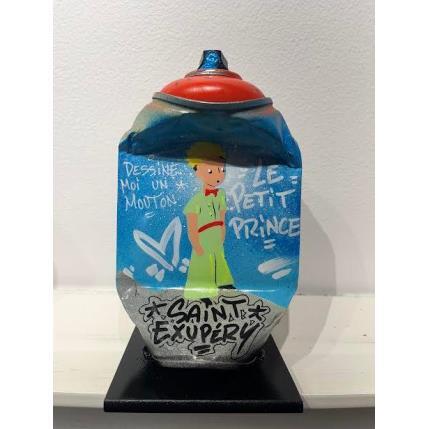 Sculpture Le petit prince  par Kedarone | Sculpture Pop-art Acrylique, Graffiti Icones Pop