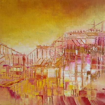 Painting Paris au soleil by Levesque Emmanuelle | Painting  Oil Pop icons