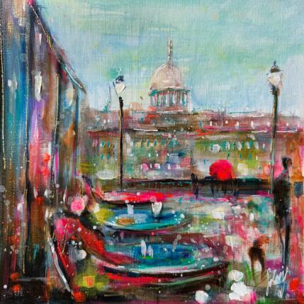 Peinture Café Bertillon  par Solveiga | Tableau  Acrylique