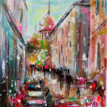 Peinture My Montmartre  par Solveiga | Tableau  Acrylique