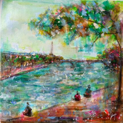 Peinture Le printemps  par Solveiga | Tableau  Acrylique