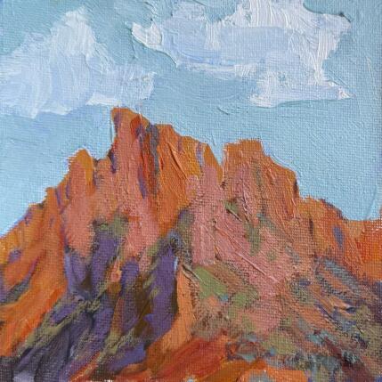 Painting Serenity by Carrillo Cindy  | Painting Figurative Oil Landscapes