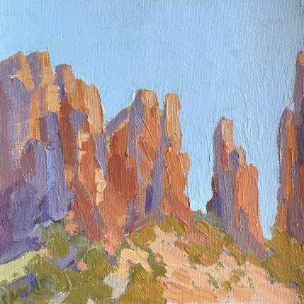 Painting Touch of Light by Carrillo Cindy  | Painting Figurative Oil Landscapes, Pop icons