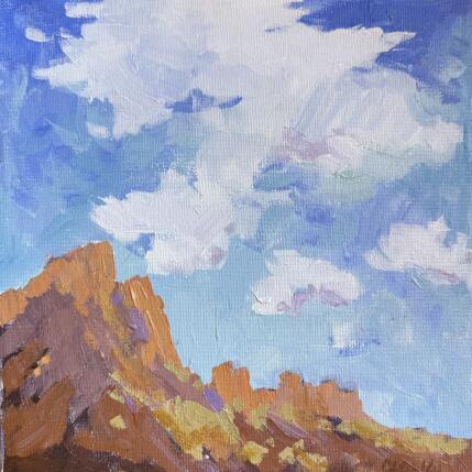 Painting Summer Monsoon by Carrillo Cindy  | Painting Figurative Oil Landscapes