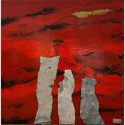 Gemälde 2211 L'éveil du monde von Lemonnier  | Gemälde Figurativ Landschaften