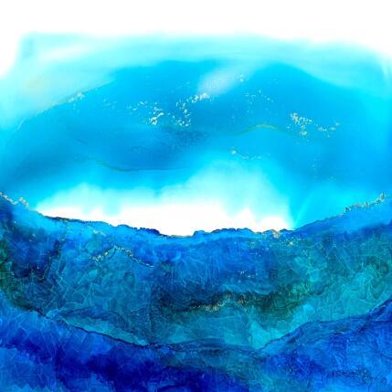Peinture 2169 Poésie Marine par Depaire Silvia | Tableau Abstrait Acrylique Marine, Paysages