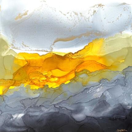 Pintura 2425  Poésie florale por Depaire Silvia | Pintura Abstract Acrylic Black & White, Landscapes, Minimalist