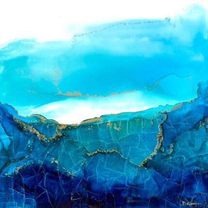 Painting 2342 Poésie marine by Depaire Silvia | Painting Abstract Acrylic Landscapes, Marine, Minimalist