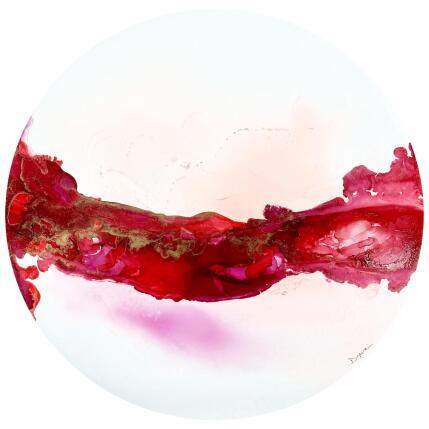 Painting 1721  Poésie florale by Depaire Silvia | Painting Abstract Acrylic Landscapes, Minimalist