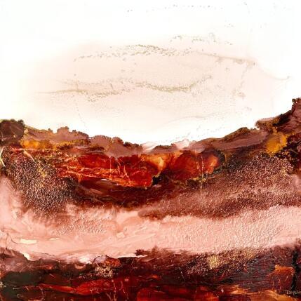 Painting 2444 Moka mousse by Depaire Silvia | Painting Abstract Acrylic Landscapes, Minimalist