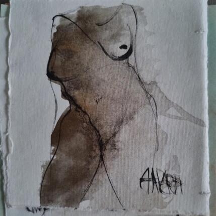 Peinture Histoire de vie 1 par Chaperon Martine | Tableau Figuratif Acrylique Nu