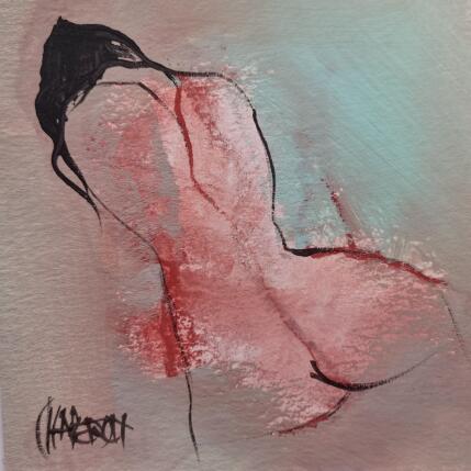 Peinture Printemps 3 par Chaperon Martine | Tableau Figuratif Acrylique Nu