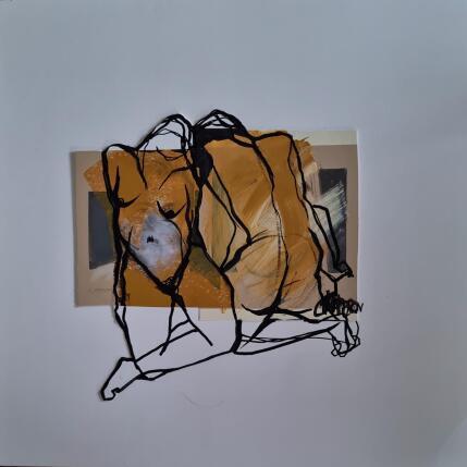 Peinture Nouvelle vie  par Chaperon Martine | Tableau Figuratif Acrylique Nu