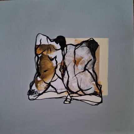 Peinture Nouvelle vie  2 par Chaperon Martine | Tableau Figuratif Acrylique Nu