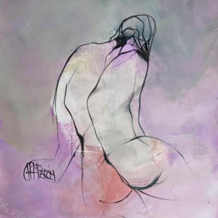 Peinture Presence par Chaperon Martine | Tableau Figuratif Acrylique Nu