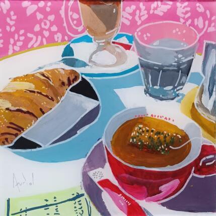 Peinture Réveil en douceur par Auriol Philippe | Tableau Figuratif Acrylique, Plexiglas, Posca Natures mortes