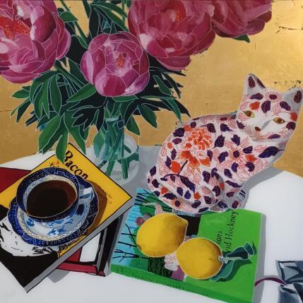 Peinture Leurs perspectives devaient beaucoup à Zao par Auriol Philippe | Tableau Figuratif Acrylique, Plexiglas, Posca Natures mortes