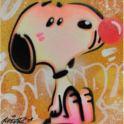 Painting Snoopy Gum Gum by Kedarone | Painting Pop-art Acrylic, Graffiti Pop icons