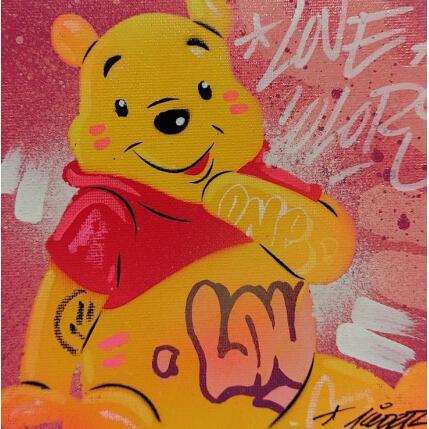 Painting Winnie by Kedarone | Painting Pop-art Acrylic, Graffiti Pop icons
