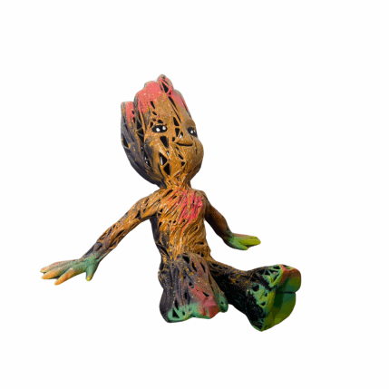 Sculpture ENJOY GROOT SUNBATH par Mikhel Julien | Sculpture Pop-art Graffiti, Résine