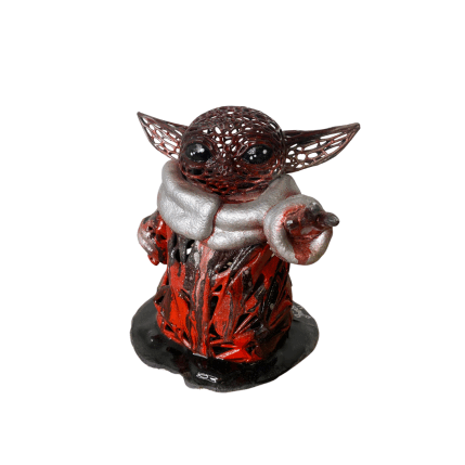 Sculpture DARK GROGU par Mikhel Julien | Sculpture Pop-art Graffiti, Résine