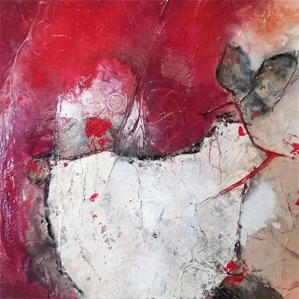 Peinture Paradis inversé 1 par Han | Tableau Abstrait Paysages