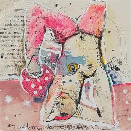 Peinture Free hips par Boix Bernardini Empar | Tableau Art Singulier Acrylique Scènes de vie