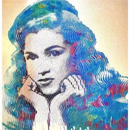 Pintura Young Marilyn Monroe por Schroeder Virginie | Pintura Pop-art Acrylic Pop icons