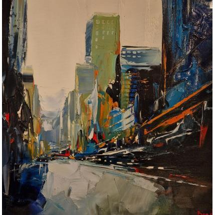 Peinture BEFORE THE NIGHT par Bond Tetiana | Tableau Figuratif Huile Urbain