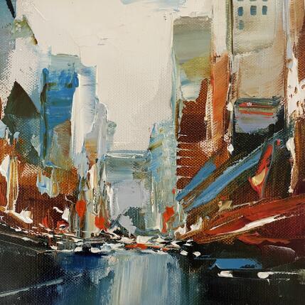 Painting PERFECT MOMENT by Bond Tetiana | Painting Figurative Oil Urban