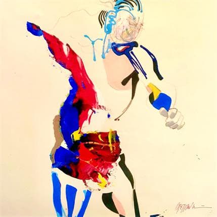 Painting 6149 by Cressanne | Painting Raw art Acrylic Nude