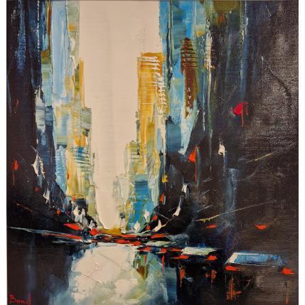 Painting TRANCE by Bond Tetiana | Painting Figurative Oil Urban