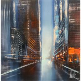 Pintura sparks por Guillet Jerome | Pintura Figurative Acrylic, Oil Urban