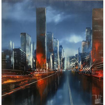 Peinture azur par Guillet Jerome | Tableau Figuratif Acrylique, Huile Urbain