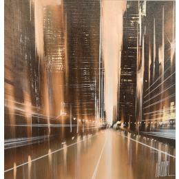 Pintura sparkle in the dust por Guillet Jerome | Pintura Figurative Acrylic, Oil Urban