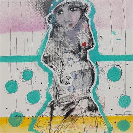 Peinture Soles i elsfanalets par Boix Bernardini Empar | Tableau Art Singulier Acrylique Scènes de vie